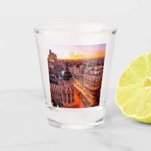 Verre A Shot Skyline de Madrid Capitol City