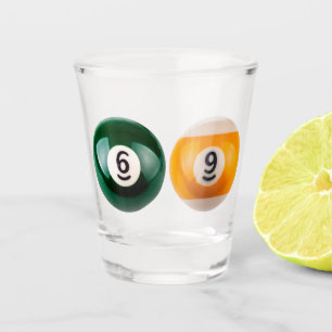 Verre A Shot SlipperyJoe's 69 table de billard dur deux billiar