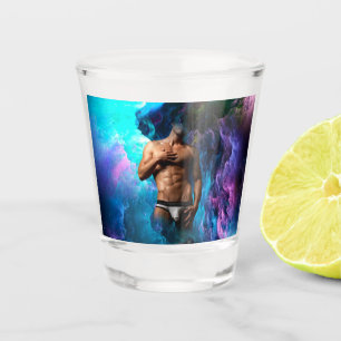 Verre A Shot SlipperyJoe's sous-vêtements pour hommes musclés r
