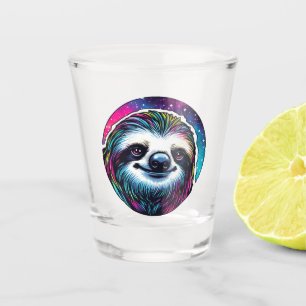 Verre A Shot Sloth cosmique