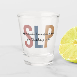 Verre A Shot SLP - Langue Pathologiste Retro