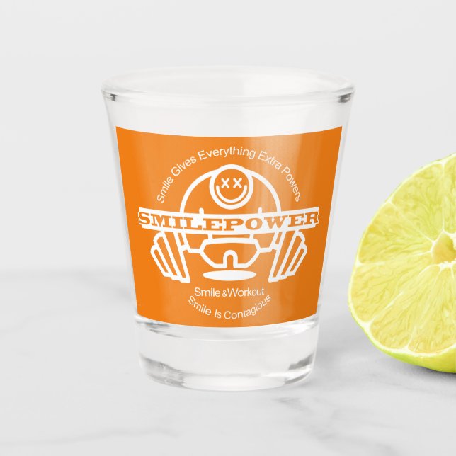 Verre A Shot Smilepower  (Devant)