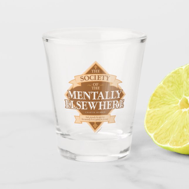 Verre A Shot Société de la Mentalité ailleurs (Devant)