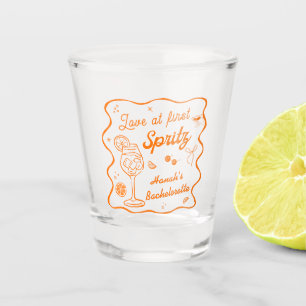 Verre A Shot Soirée Aperol Spritz pour l'enterrement de vie de
