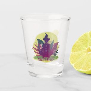 Verre A Shot Sorcières Halloween Yoga Namaste