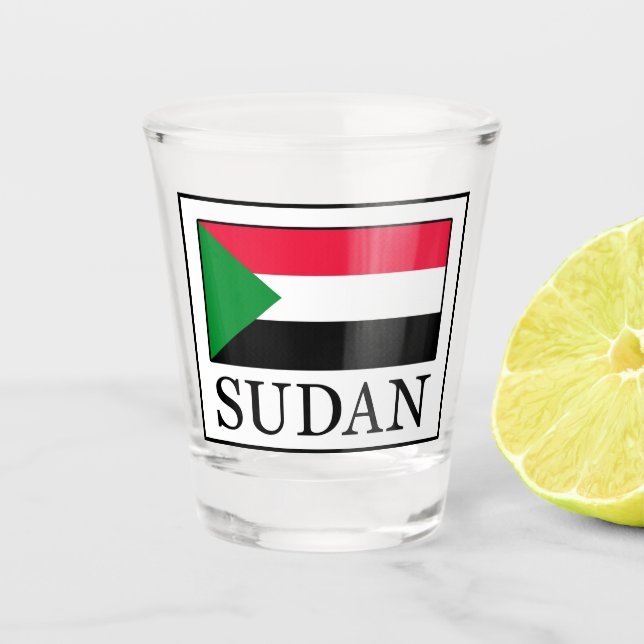 Verre A Shot Soudan (Devant)
