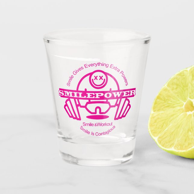 Verre A Shot Sourire (Devant)