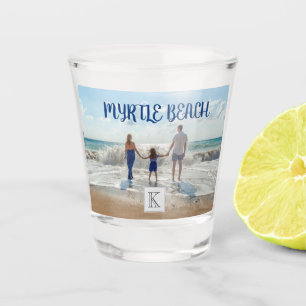 Verre A Shot Souvenir de Myrtle Beach avec nom personnalisé et 