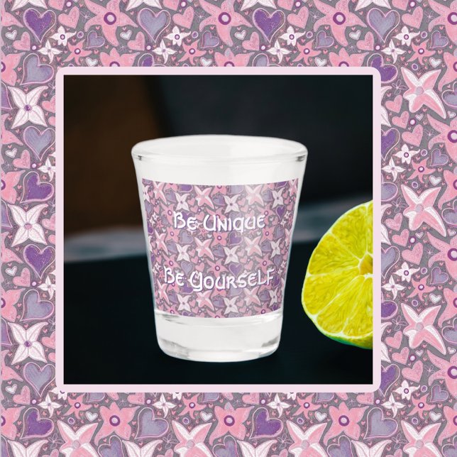 Verre A Shot Soyez unique Soyez vous-même (Créateur téléchargé)