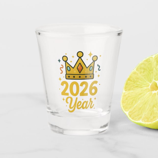 Verre A Shot Sparkling 2026 Crown (Devant)