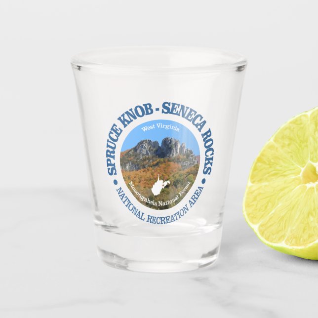 Verre A Shot Spruce Knob - Seneca Rocks NRA (Devant)