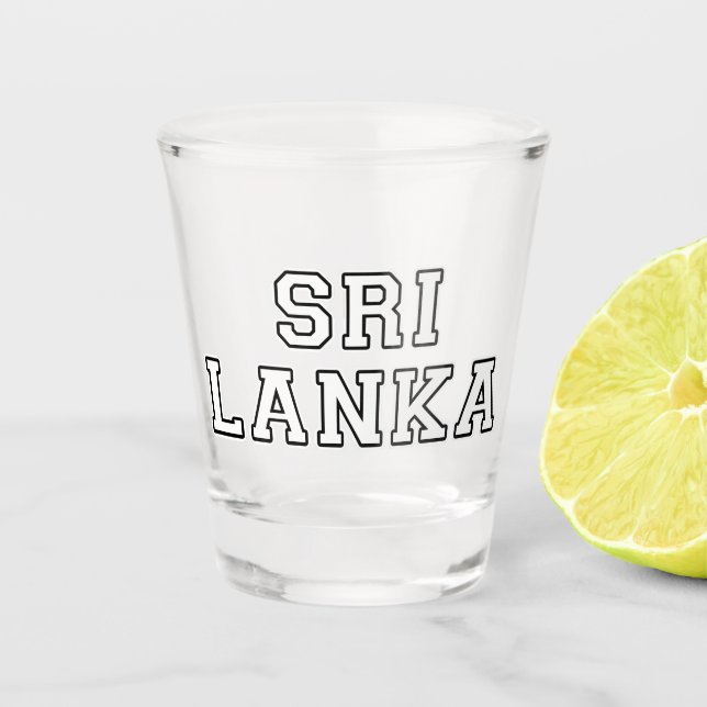 Verre A Shot Sri Lanka (Devant)