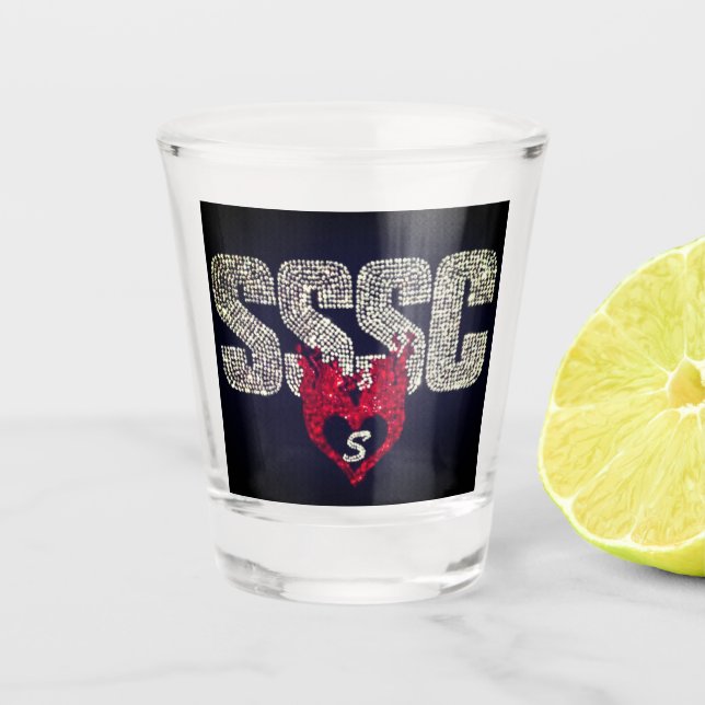 VERRE A SHOT SSSC SHOT GLASS BLOCK (Devant)