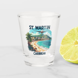 VERRE A SHOT ST. MARTIN CARAIBES