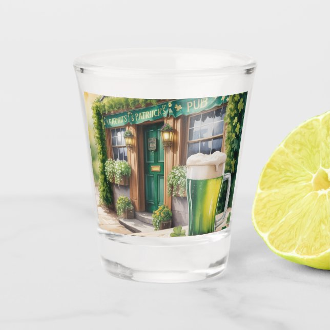 Verre A Shot St Patrick’s Day Bar Pub Party (Devant)