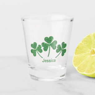 Verre A Shot St. Patrick's Day Green Vine Shamrock Irish Party