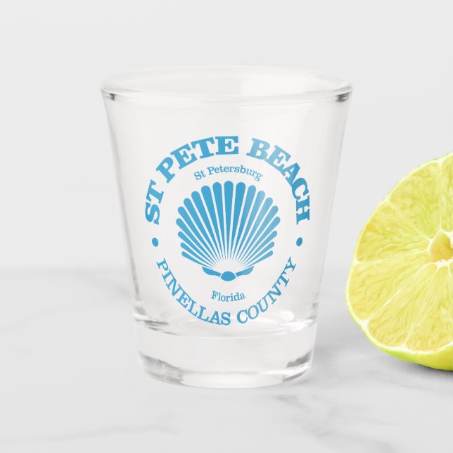 Verre A Shot St Pete Beach (coquillage) (Devant)