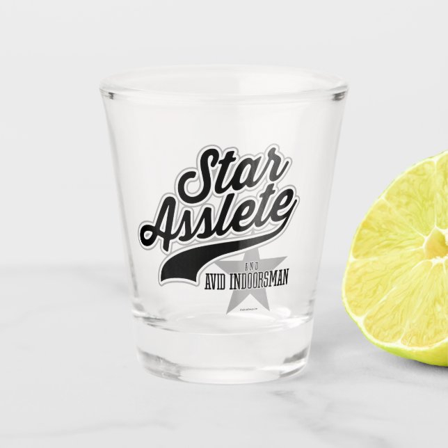 Verre A Shot Star Asslete (Avid Indoorsman) (Devant)
