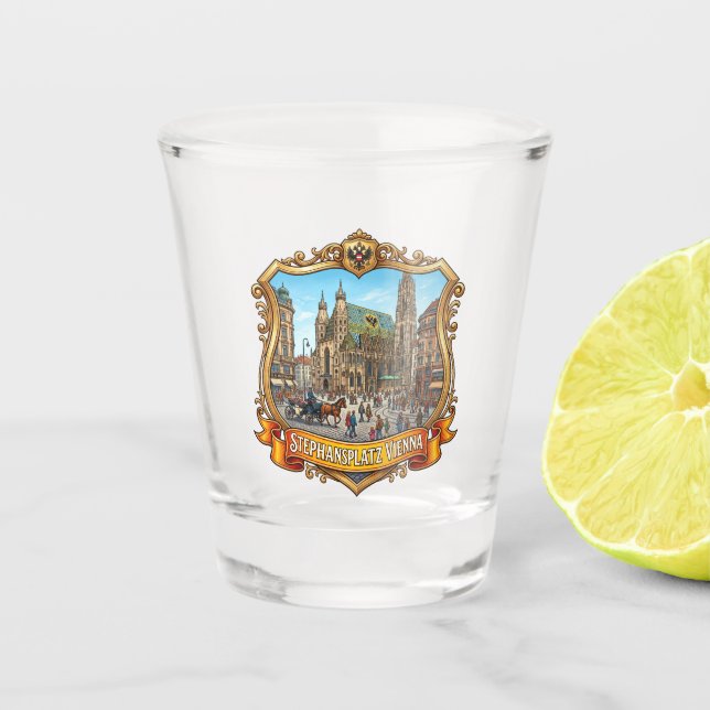 Verre A Shot Stephansplatz Autriche (Devant)