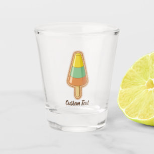 Verre A Shot Stick Sorbet en forme de cône