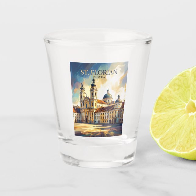 Verre A Shot Stift St. Florian Autriche (Devant)