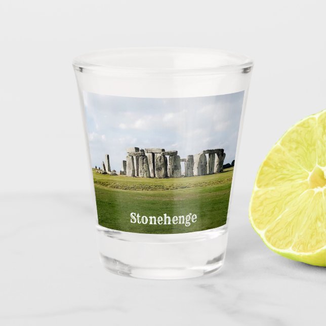 Verre A Shot Stonehenge England Souvenir Shot Glass (Devant)