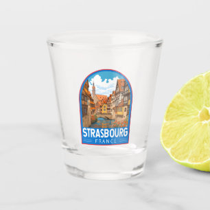 Verre A Shot Strasbourg France Travel Art Vintage