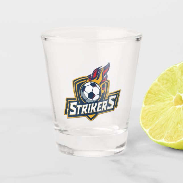 Verre A Shot Strikers  (Devant)