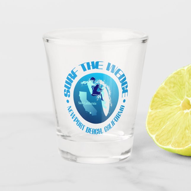 Verre A Shot Surf du coin (Devant)