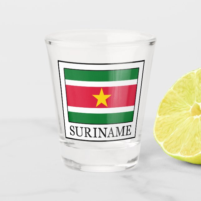 Verre A Shot Suriname (Devant)