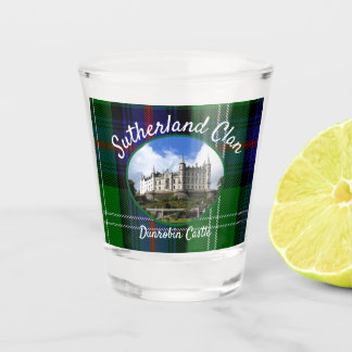 Verre A Shot Sutherland Clan Tartan Dunrobin Castle Photo