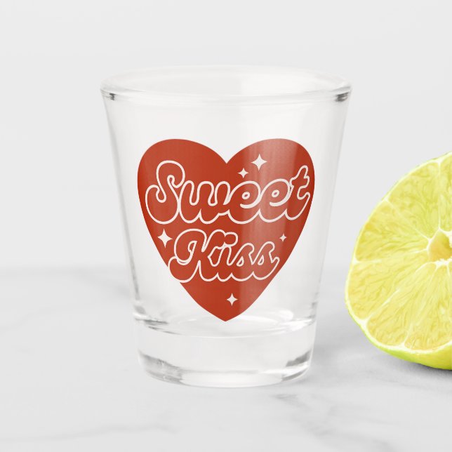 Verre A Shot Sweet Kiss Shot Glass (Devant)