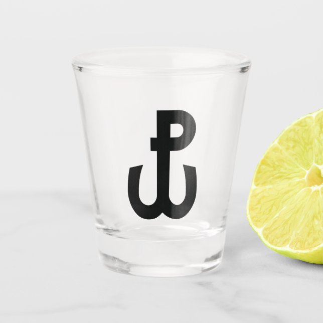 Verre A Shot Symbole de Kotwica (Devant)