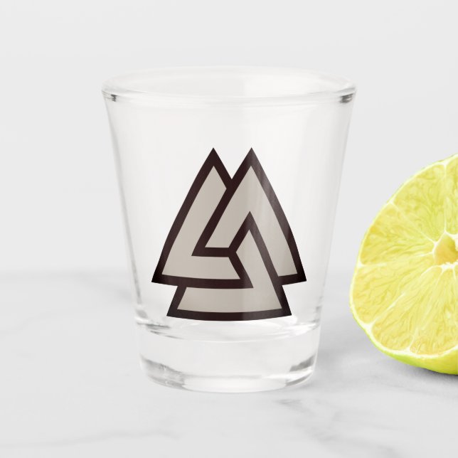 Verre A Shot Symbole Valknut (Devant)