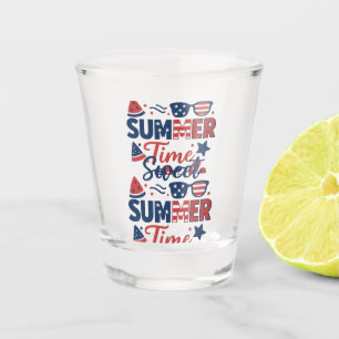 Verre A Shot T_shrit Land of the Free - American Spirit