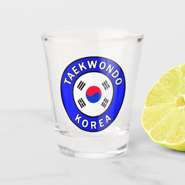 Verre A Shot Taekwondo (Devant)