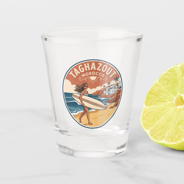 Verre A Shot Taghazout Maroc (Devant)