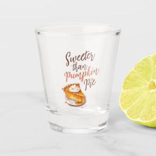 Verre A Shot Tarte plus douce que Citrouille