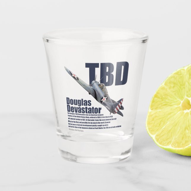 Verre A Shot "TBD Devastator" (Devant)