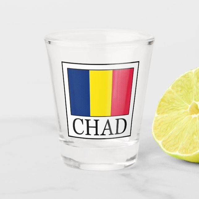 Verre A Shot Tchad (Devant)