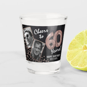 Verre A Shot Tchin pour les 60 ans 2 Photo