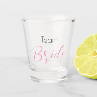 Verre A Shot "Team Bride"