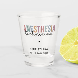 Verre A Shot Technicien d'anesthésie personnalisée Technique d'