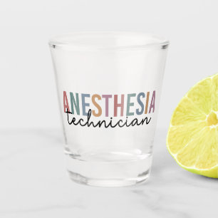 Verre A Shot Technicien d'anesthésie Technique d'anesthésie rét