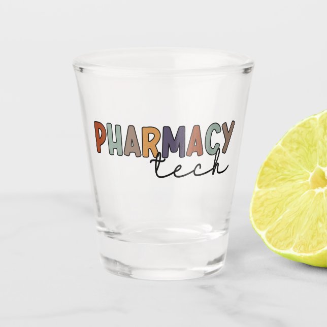 Verre A Shot Technicien en pharmacie (Devant)
