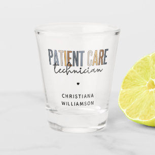 Verre A Shot Technicien en soins aux patients sur mesure Cadeau