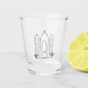 Verre A Shot Temple mormon simple moderne LDS Salt Lake City