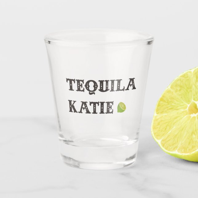 Verre A Shot Tequila Katie Shot Glass (Devant)