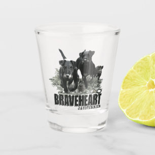 Verre A Shot Terrier de chasse allemand, Le Jagdterrier, Art