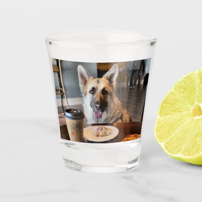 Verre A Shot T'es-tu procuré quelque chose (Devant)